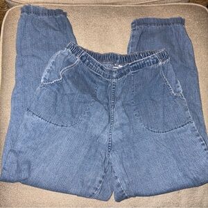 Croft and Barrow Blue Denim Pants